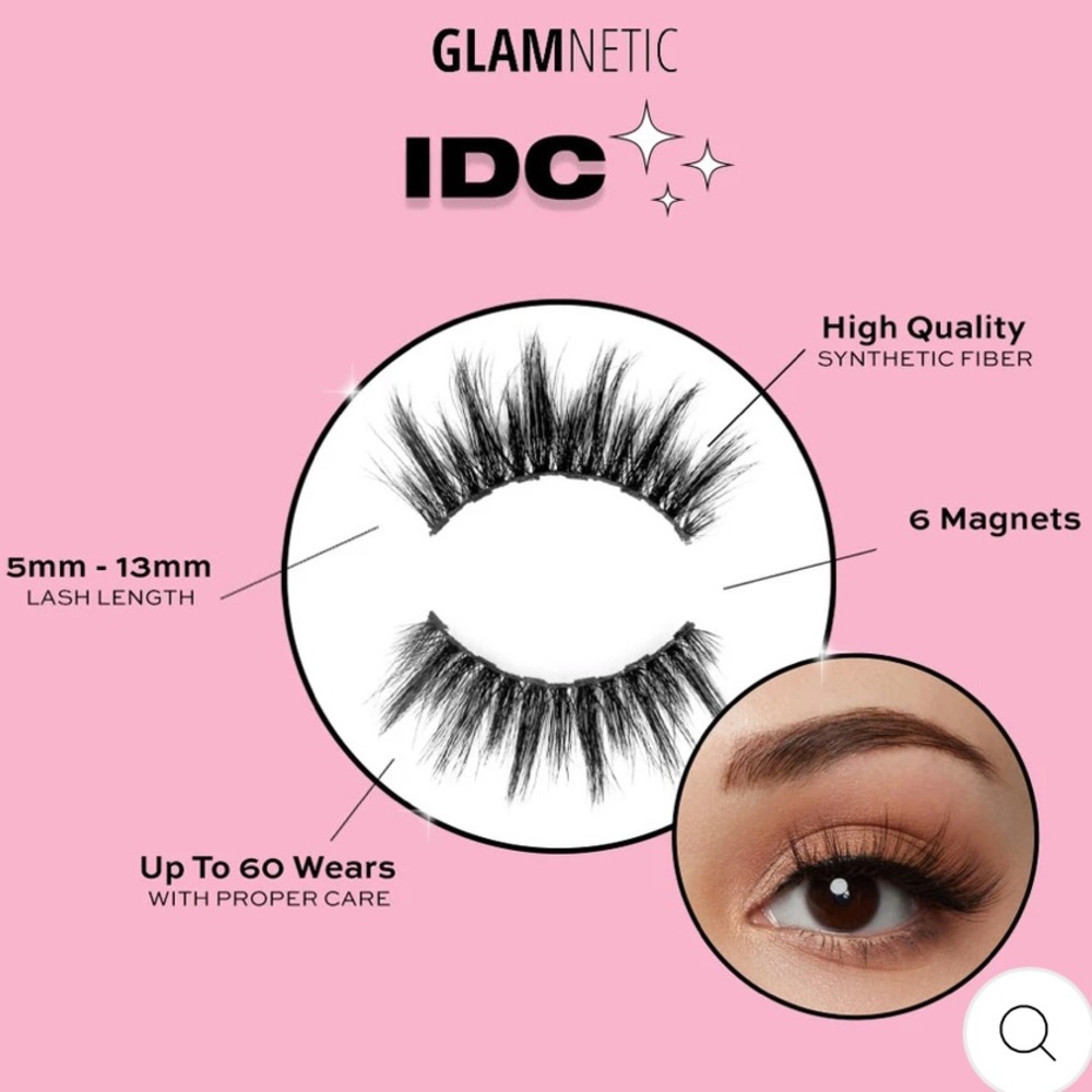 Glamnetic IDC magnetic lashes - new in box